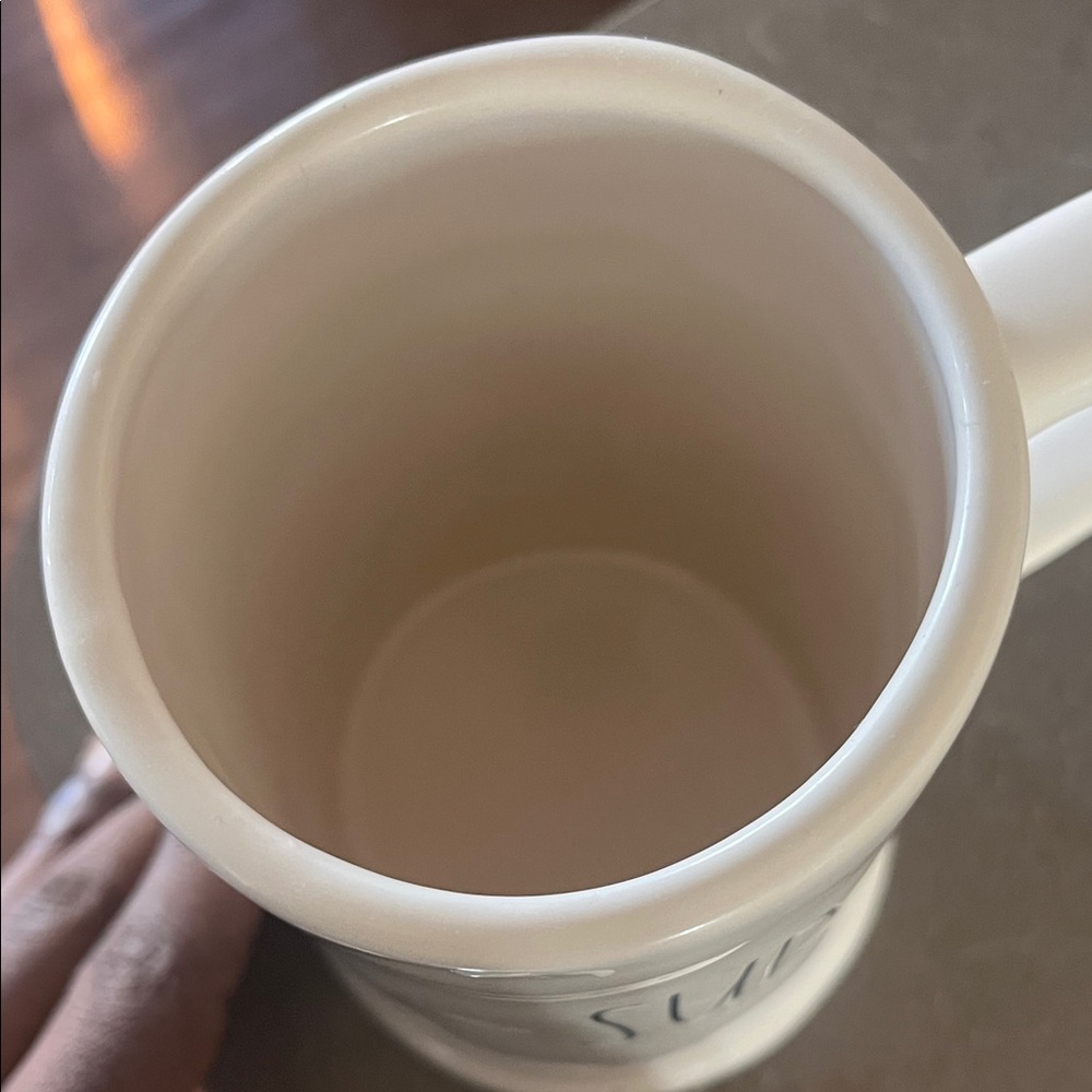 Rae Dunn White "SUDS" Ceramic Mug - Picture 3 of 4